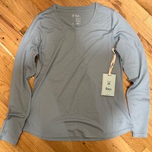 Ibex 24 Hour Long Sleeve Shirt, size small